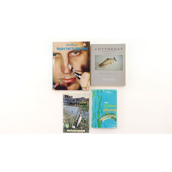 ASSORTED CANADIAN FLY FISHING BOOK LOT