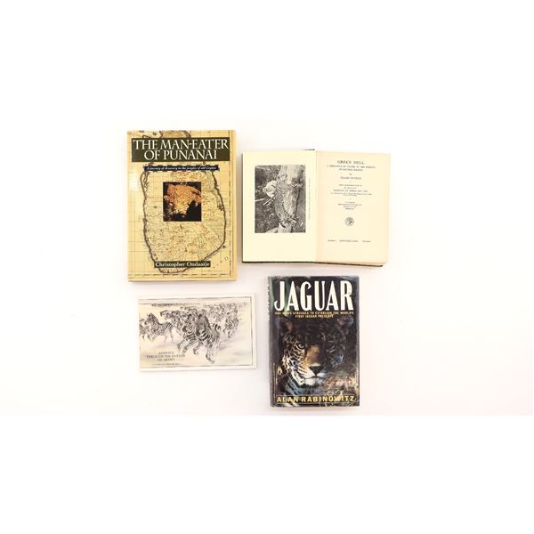 ASSORTED WORLD HUNTING / ANIMAL BOOK LOT