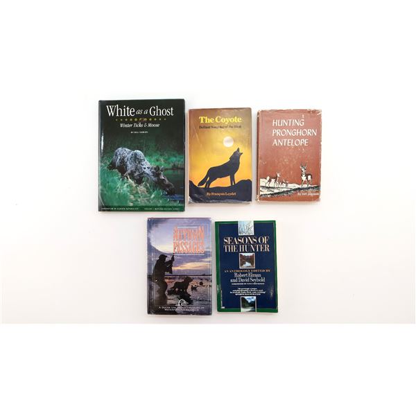 ASSORTED HUNTING / ANIMAL BOOK LOT