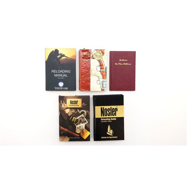 ASSORTED RELOADING BOOK LOT