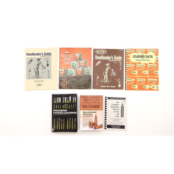 ASSORTED RELOADING BOOK LOT