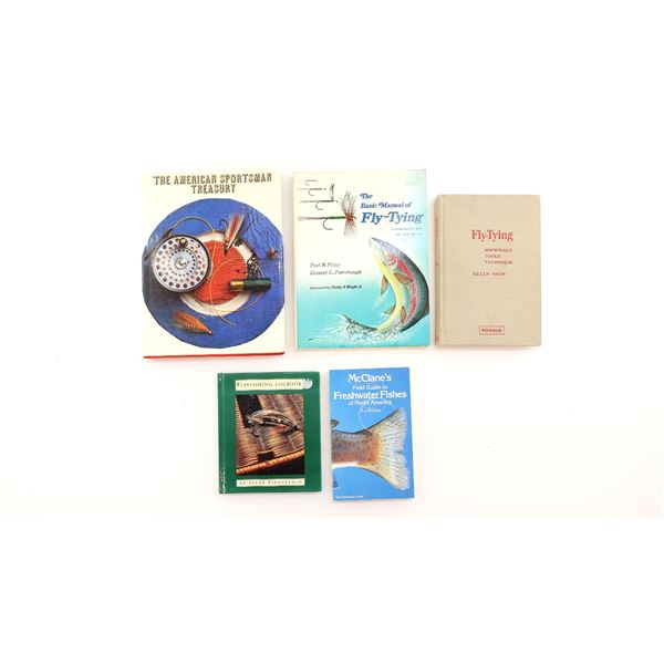 ASSORTED FISHING BOOK LOT