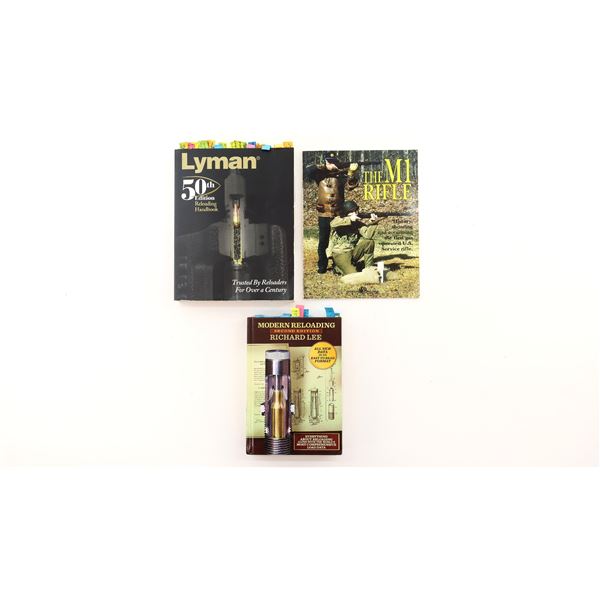 ASSORTED RELOADING AND "M1 CARBINE" BOOK LOT