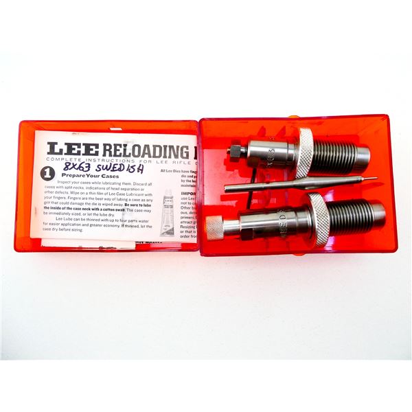 LEE 8X63MM SWEDISH RELOADING DIES