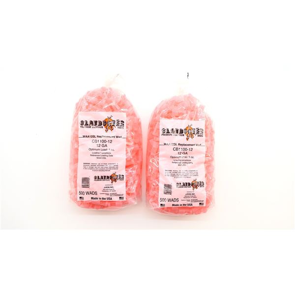 CLAYBUSTER 12 GAUGE PLASTIC WADS LOT