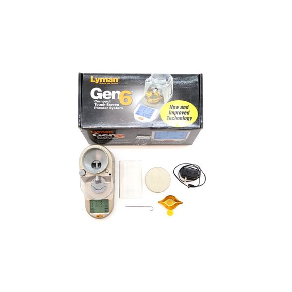 LYMAN GEN 6 COMPACT TOUCH-SCREEN POWDER SYSTEM