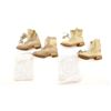 Image 2 : BRITISH MILITARY DESERT COMBAT BOOTS, ETC. LOT