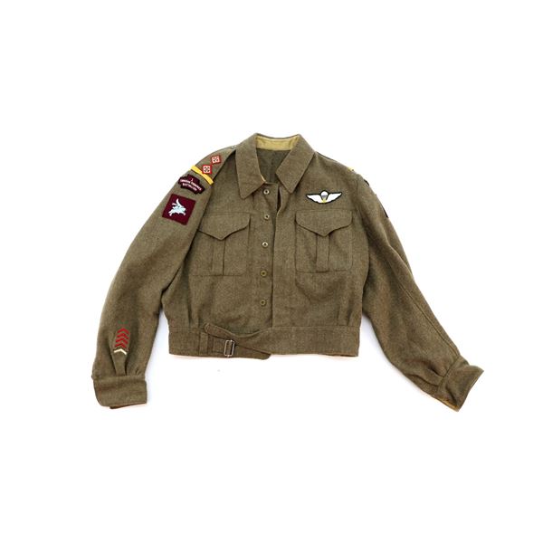 WWII CANADIAN AIRBORNE BATTLE DRESS TUNIC