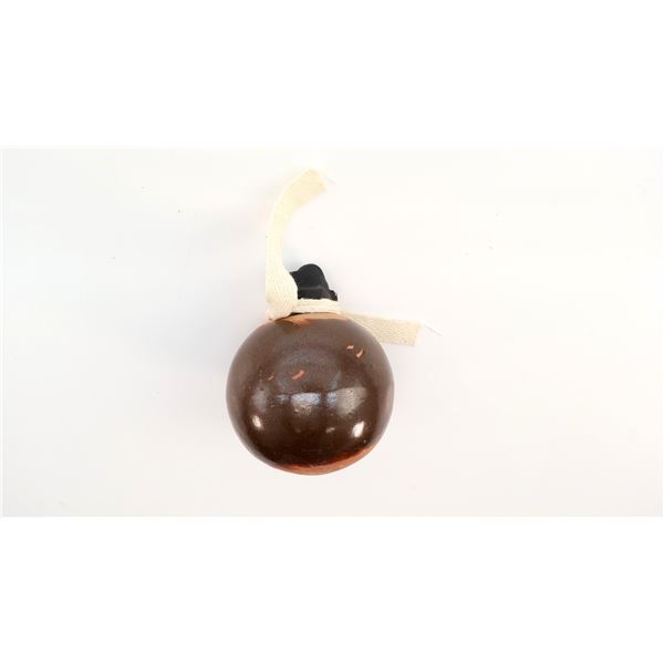 WWII JAPANESE TYPE 4 "LAST DITCH" CERAMIC GRENADE INERT