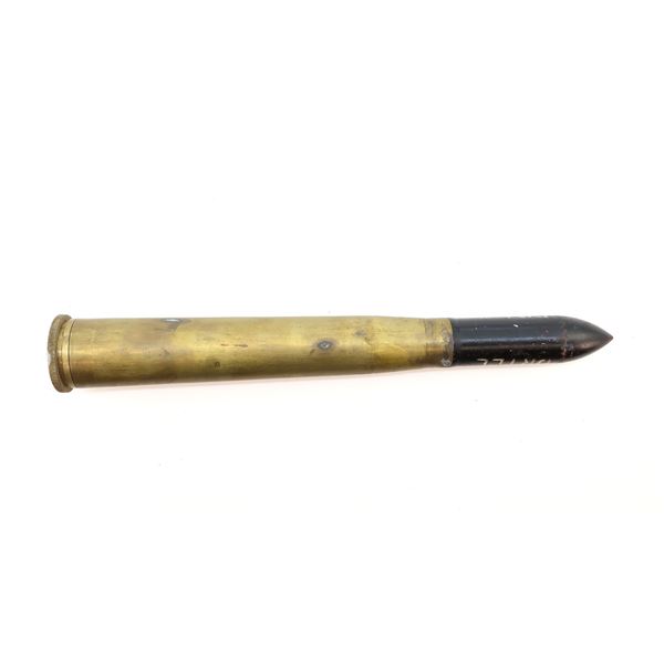 POST-WWII CANADIAN MILITARY 40MM BOFORS DRILL ROUND INERT
