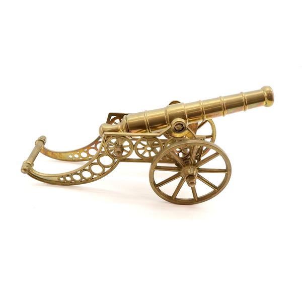 UNKNOWN BRASS FIELD CANNON