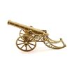 Image 2 : UNKNOWN BRASS FIELD CANNON
