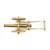 Image 4 : UNKNOWN BRASS FIELD CANNON