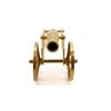 Image 5 : UNKNOWN BRASS FIELD CANNON