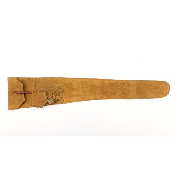 WWII BRITISH CANVAS LEE ENFIELD RIFLE CASE