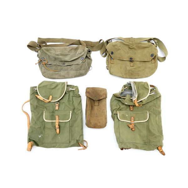 ASSORTED MILITARY FIELD PACK / POUCH LOT