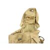 Image 6 : ASSORTED WWII ERA MILITARY GAS MASK CARRIERS, DUFFLE BAG, ETC. LOT