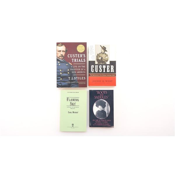 ASSORTED "CUSTER" BOOK LOT