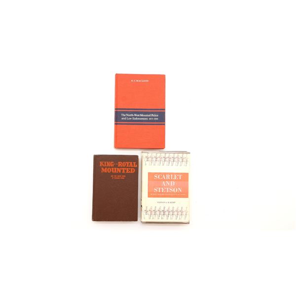 ASSORTED ROYAL NORTH-WEST MOUNTED POLICE BOOK LOT