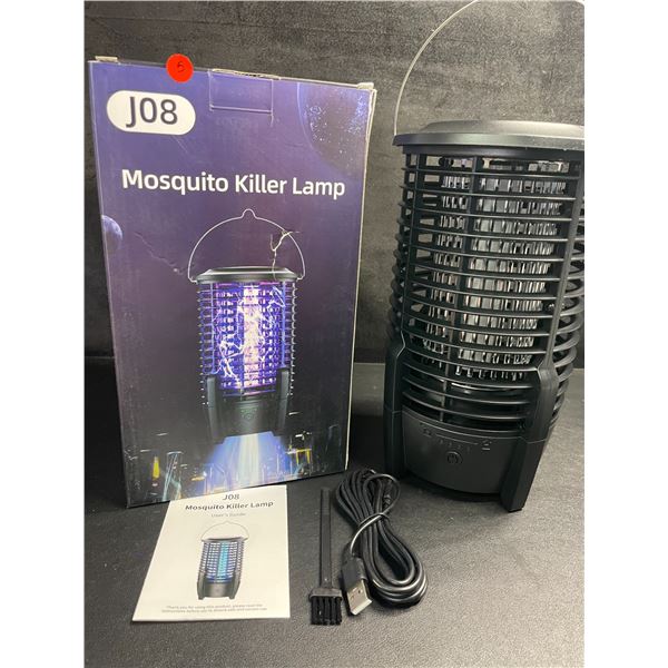 USB-C Rechargeable Electric Solar Bug Zapper/UV Mosquito Killer Lamp; 4200V, Hanging Design - New