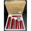 Image 3 : 5-Pack of LED Flameless Candles with Fairy String Light Design/Dancing Flame; Remote Control (Red)
