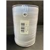 Image 2 : Braided Elastic Band Spool (144 Yards) White - 1/2" Wide - New