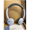 Image 3 : Retro Bluetooth Headphones - 60HR Playtime, Built-In Mic, Noise Reduction Mode - Blue - New