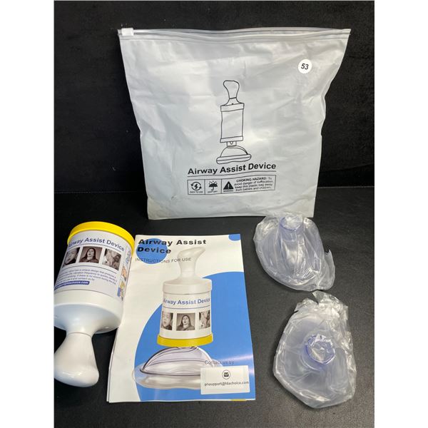 Emergency Airway Assist Device/Choking Rescue Device - New