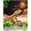 Image 2 : 2-Pack of Gajux 150W Ceramic Heat Lamps/Reptile Lamps - New in Box