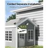 Image 5 : 2-Pack LED Motion Sensor Solar Lights for Outdoors - Waterproof/Solar Security Lights - New