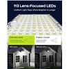 Image 6 : 2-Pack LED Motion Sensor Solar Lights for Outdoors - Waterproof/Solar Security Lights - New