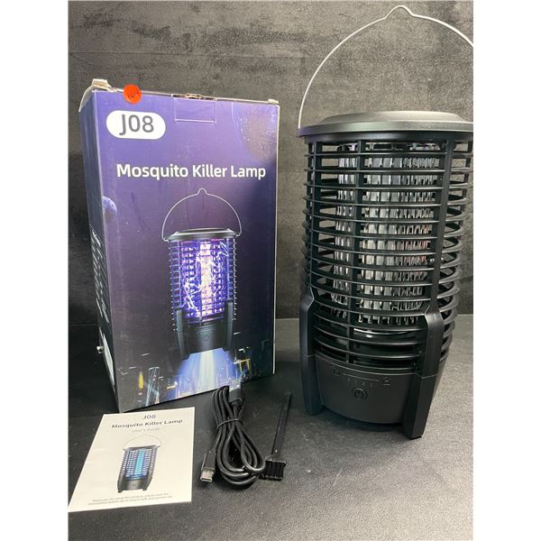 USB Rechargeable Electric Solar Bug Zapper/UV Mosquito Killer Lamp; 4200V, Hanging Design - New