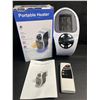 Image 2 : Portable Plug-In Heater; 500W Electric Heater with Remote Control - New