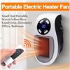 Image 6 : Portable Plug-In Heater; 500W Electric Heater with Remote Control - New