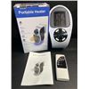 Image 2 : Portable Plug-In Heater; 500W Electric Heater with Remote Control - New