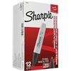 Image 6 : 12-Pack Sharpie King-Size Permanent Markers; Large Chisel Tip Sharpies for Wide Marks (Black) - New