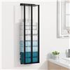 Image 1 : 31" Wall-Mounted Towel Storage Rack - Sturdy Metal Shelf for Rolled Towels w/ 3 Vertical Bars - New