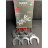 Image 2 : Sunex Tools 6PC 1/2" Drive Jumbo Crowfoot Wrench Tool Set - New