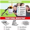 Image 6 : 2-Pack of Automatic Bucket Mouse Traps; Humane Design - Fits 5-Gallon Buckets - New