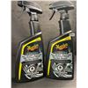 Image 1 : Lot of 2 Meguiar's Ultimate All Wheel Cleaner (709ml) Safe for All Wheels/Dissolves Brake Dust - New