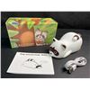 Image 2 : LED Cute Lazy Raccoon Bedside Lamp; Touch Control, Dimmable & Rechargeable - New