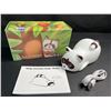 Image 8 : LED Cute Lazy Raccoon Bedside Lamp; Touch Control, Dimmable & Rechargeable - New