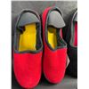 Image 4 : 3 Pairs of Ravelier Faux Wool Slippers for Women - Assorted Sizes - New