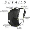 Image 3 : Naturehike 18L Hiking Ultralight Waterproof Backpack (Black) Packable/Foldable Design - New