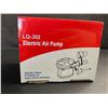 Image 3 : Electric Air Pump (Model: LQ-202) Quickly Inflates/Deflates Large Inflatables - New in Box