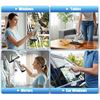 Image 6 : Cordless Electric Window Cleaner Tool Kit; 150ml Water Tank, 2000Pa Powerful Suction - New
