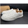 Image 4 : STQ White Slip-On Shoes/Quilted Loafers for Women (Size 8) - New (Damaged Box)