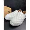 Image 5 : STQ White Slip-On Shoes/Quilted Loafers for Women (Size 8) - New (Damaged Box)