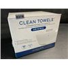 Image 6 : 50PC Box of XL Clean Towels; Dermatologist-Approved Compostable Face Towels - Ultra Soft - New