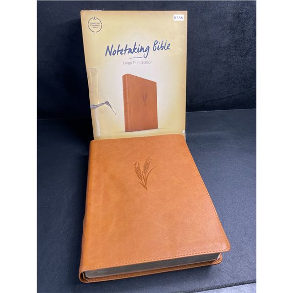 Notetaking Bible - Large Print Edition - New